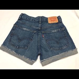 levis 569 shorts womens